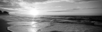 Sunset over the sea by Panoramic Images art print