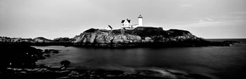 Nubble Lighthouse, Cape Neddick, York, Maine by Panoramic Images art print
