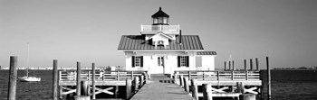Roanoke Marshes Lighthouse, Outer Banks, North Carolina by Panoramic Images art print