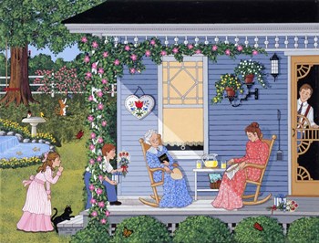 A Quiet Mother&#39;s Day by Sheila Lee art print