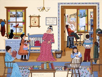 Good News and Bad News by Sheila Lee art print