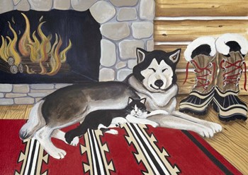 Best Of Friends by Jan Panico art print