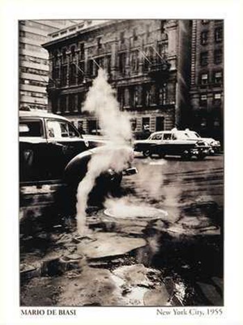 New York City 1955 by Mario De Biasi art print