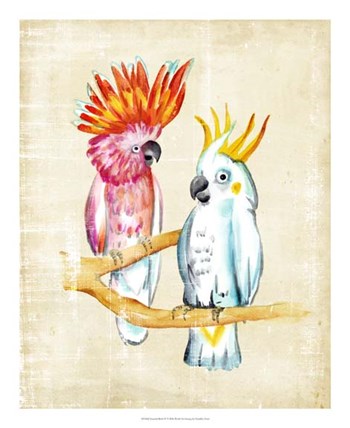 Fanciful Birds IV by Chariklia Zarris art print