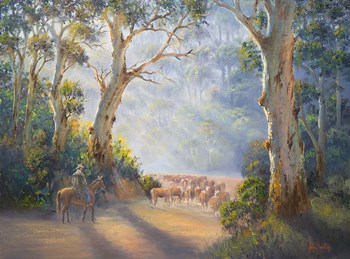 An Early Start 2 by John Bradley art print