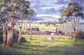 Bogged by John Bradley art print