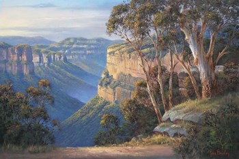 Last Light - Blackheath by John Bradley art print