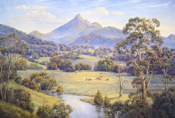 Mt. Warning by John Bradley art print