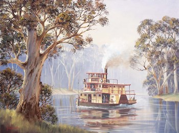 Emmy Lou by John Bradley art print