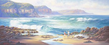 No Fish Today by John Bradley art print