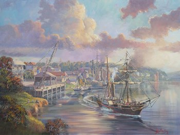 Sophia Jane by John Bradley art print