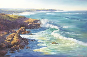 Surge Of The Sea by John Bradley art print