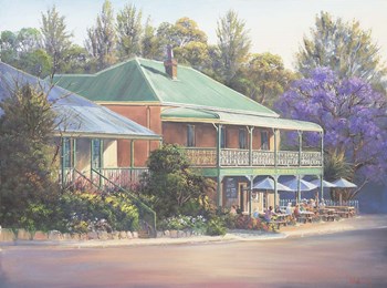 Paterson Inn by John Bradley art print