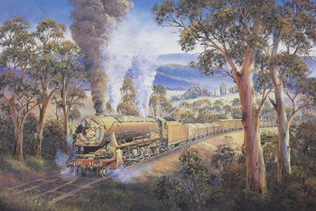 Hard Yakka by John Bradley art print