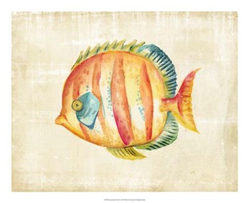 Aquarium Fish II by Chariklia Zarris art print