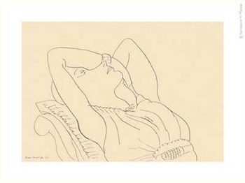 Femme au Repos by Henri Matisse art print