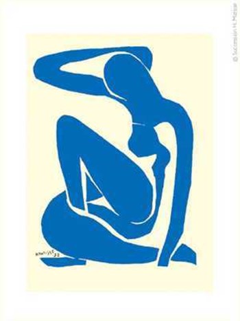 Blue Nude I by Henri Matisse art print