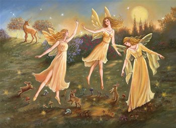 Moonlit Dance by Judy Mastrangelo art print