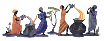 Women Pouring by Judy Mastrangelo art print