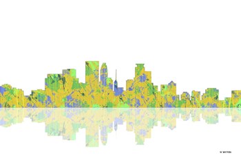 Minneapolis Minnesota 1 by Marlene Watson art print