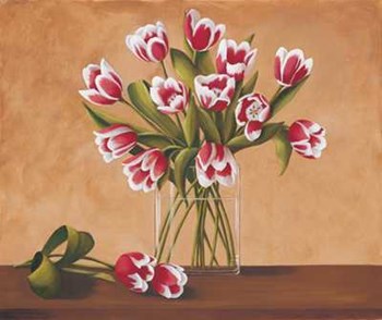 Tulipes Dans un Vase by Virginia Huntington art print