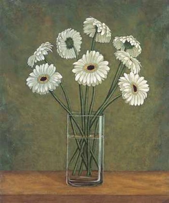 Vase de Marguerites by Virginia Huntington art print