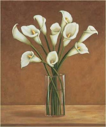 Callas Dans un Vase by Virginia Huntington art print