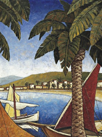 Cote D&#39;azur II by Thomas Young art print