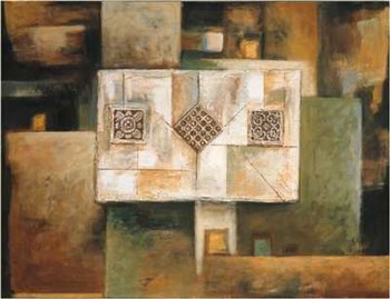 Sirous Malek - Architectural Elements II Size 31.5x23.75 by Sirous Malek art print