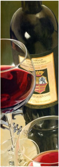 Brunello di Montalcino by Stefano Ferreri art print