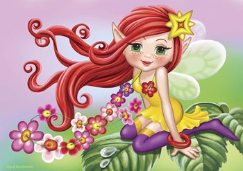 The Fairy on a Sheet by Olga and Alexey Drozdov art print