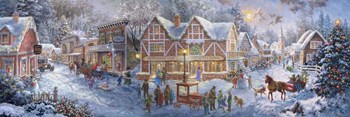 Getting Ready for Christmas by Nicky Boehme art print