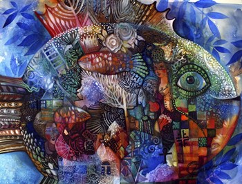 Fish by Oxana Zaika art print
