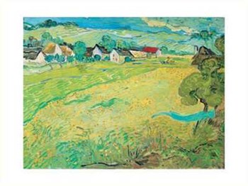 Vue Ensoleille Pres d&#39;Auvers by Vincent Van Gogh art print