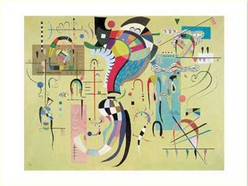 Milieu Accompagne by Wassily Kandinsky art print