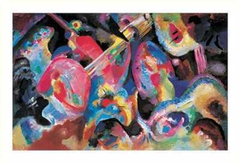 Improvisation Sintflut by Wassily Kandinsky art print