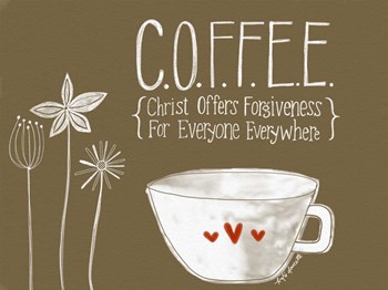 Coffee by Katie Doucette art print