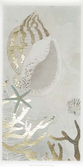 Golden Reef Panel II by June Erica Vess art print