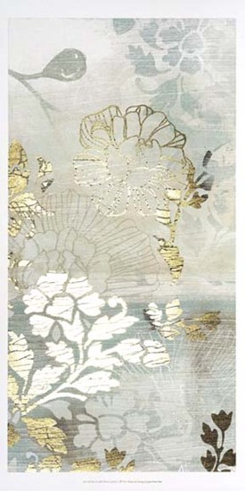 Metallic Flower Garden II by June Erica Vess art print