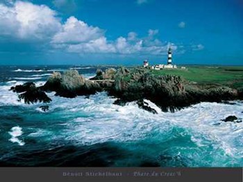 Benoit Stichelbaut - Phare du Creac&#39;h Size 31.5x23.75 by Stichelbaut Benoit art print