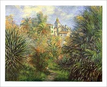 Jardins de Bordighera by Claude Monet art print