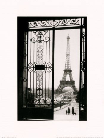 Eiffel Tower, 1925 art print