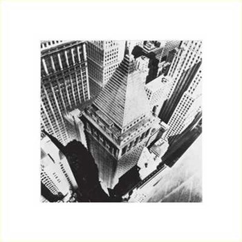 Skyscraper View NYC 1931 art print