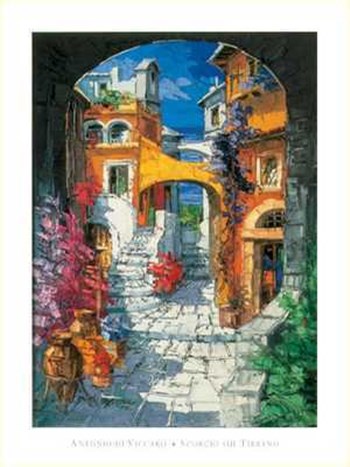 Scorcio Sul Tirreno by Antonio Di Viccaro art print