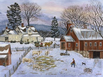 Feeding Time by Bob Fair art print