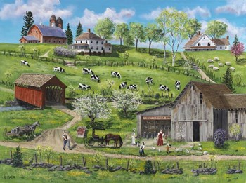 Buttermilk Farm by Bob Fair art print