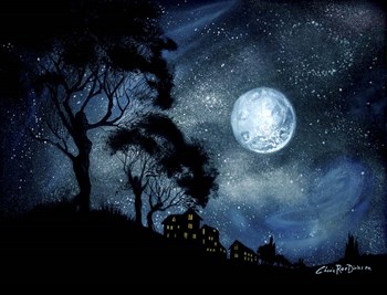 Moonage Daydream by Cherie Roe Dirksen art print