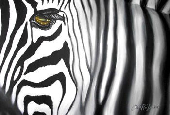 Zebra by Cherie Roe Dirksen art print