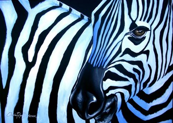 That Zebra Look by Cherie Roe Dirksen art print