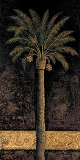 Andre Mazo - Dusk Palms I Size 19.75x39.5 by Andre Mazo art print